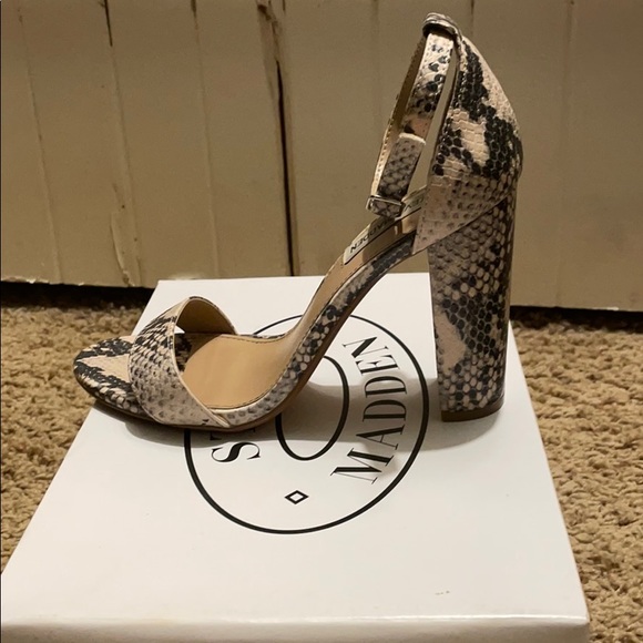 Steve Madden Carson Snake Heels - Picture 2 of 4